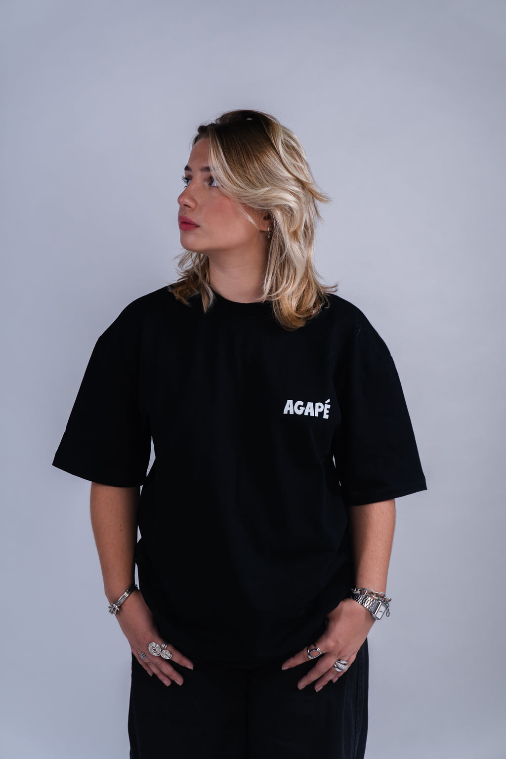 Black Pray4me T-shirt