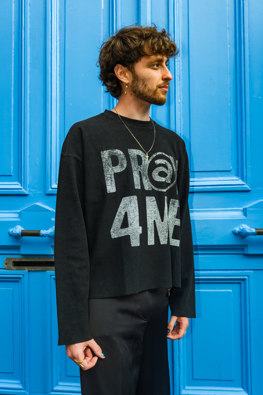 Black Longsleeve Pray4me