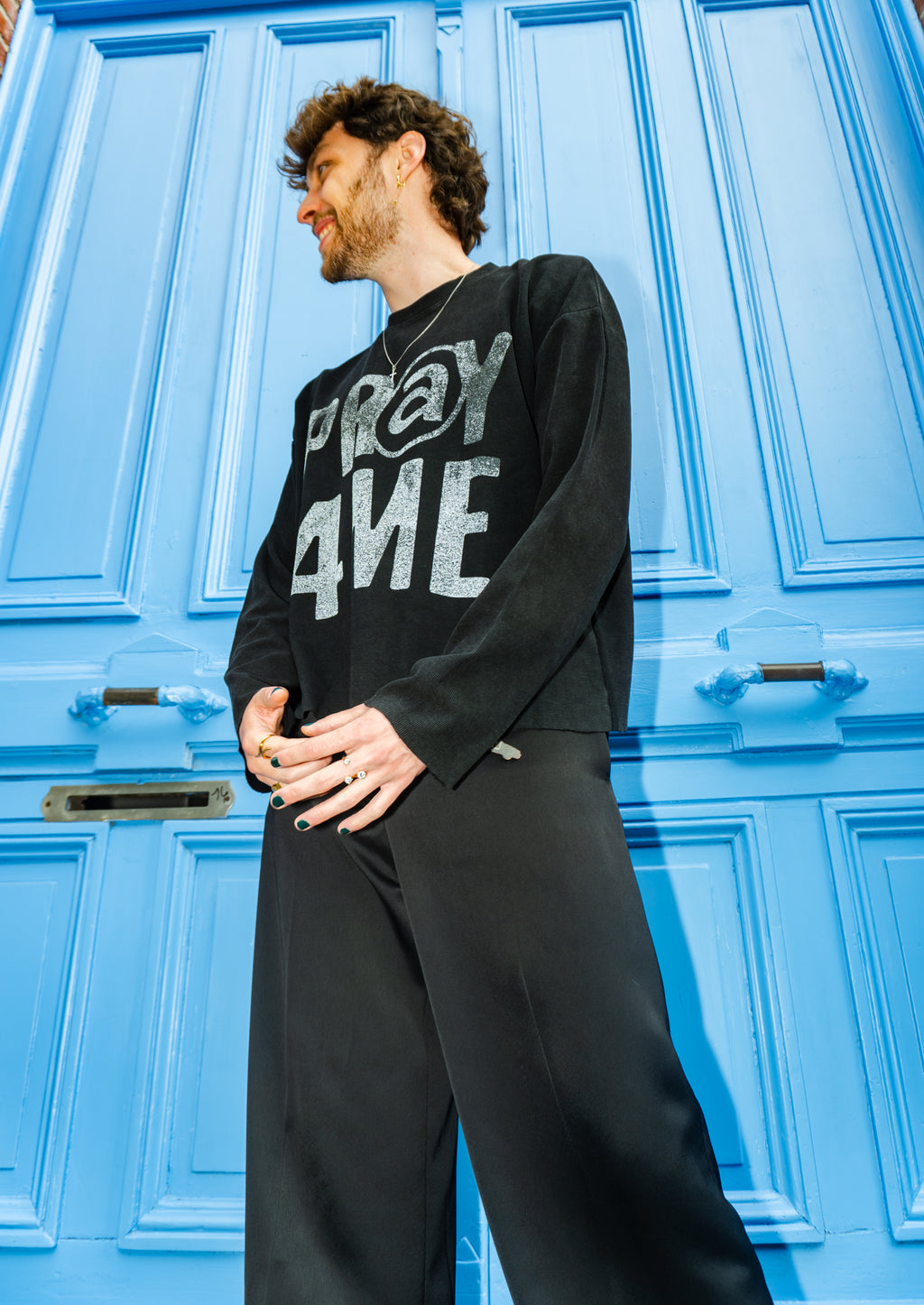 Black Longsleeve Pray4me