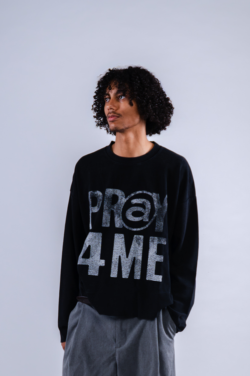 Black Longsleeve Pray4me