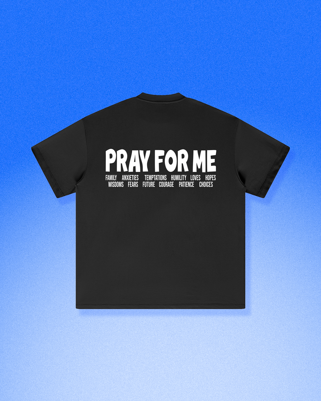 Black Pray4me T-shirt
